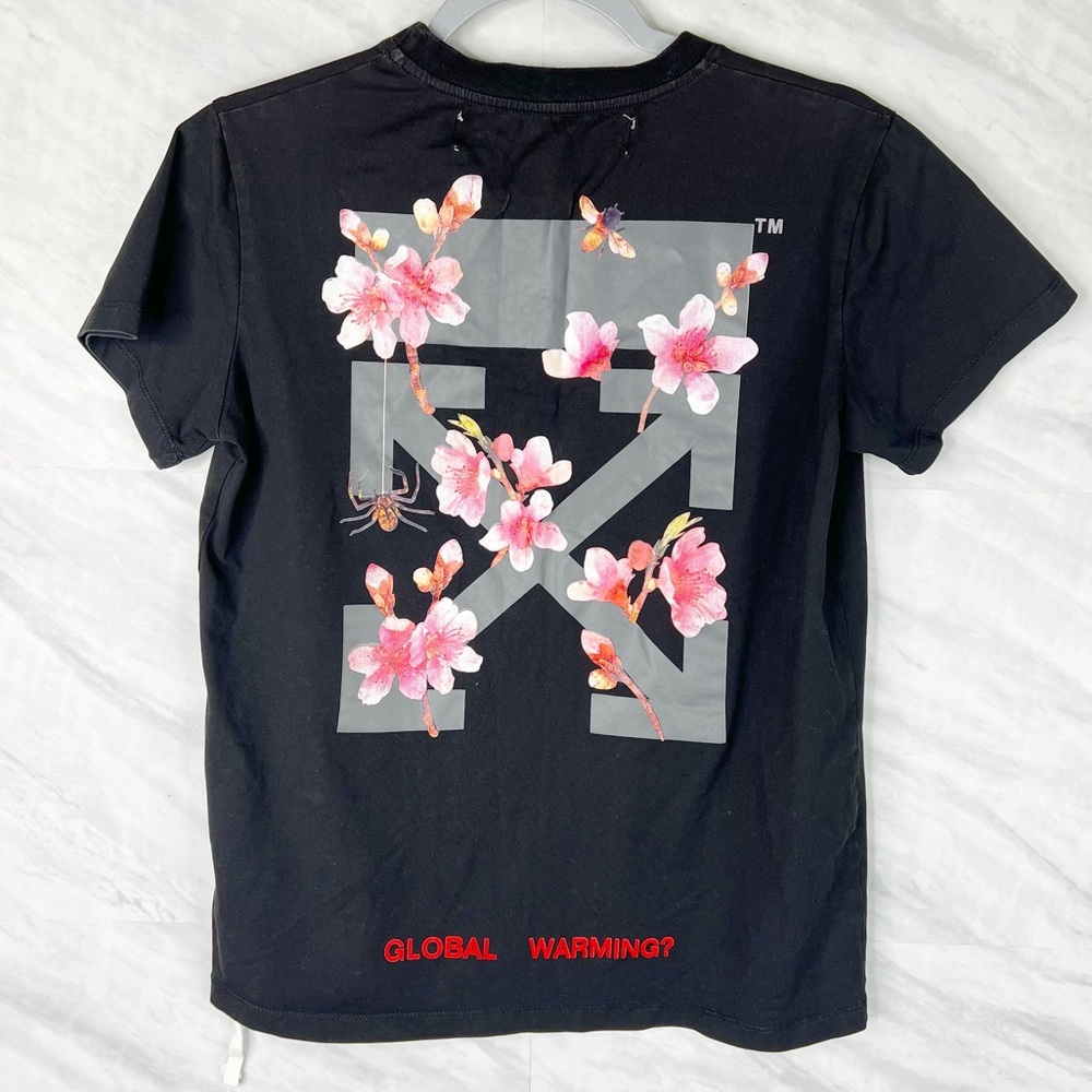 Off White Global Warming Tee Xs - image 2
